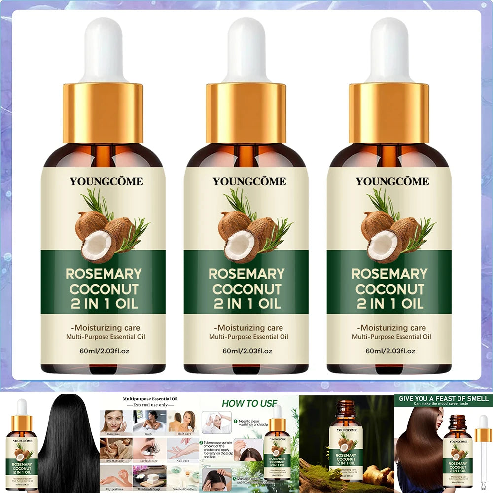 Rosemary Oil Hair Essential Coconut Oil