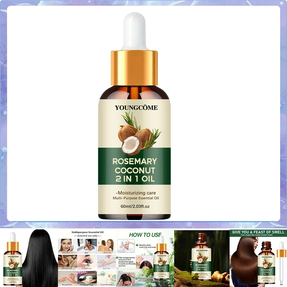 Rosemary Oil Hair Essential Coconut Oil